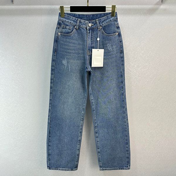 

new fashion women luxury blue jeans casual all-match denim long pants for female prevalent exquisite popular trouser leisure selling