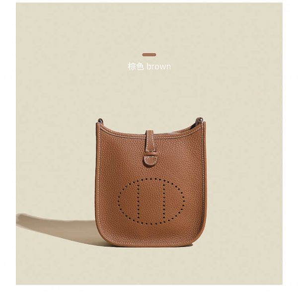 

designer hemrres bag evelynn handmade 2023 new wax thread evelyns mini small bag one shoulder crossbody versatile women's fashion trend