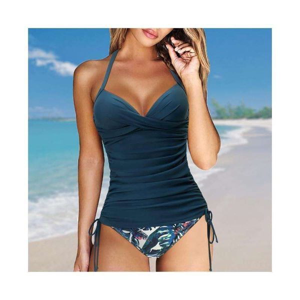 

huarui swimsuit split solid color sling tankini multi womens, White;black