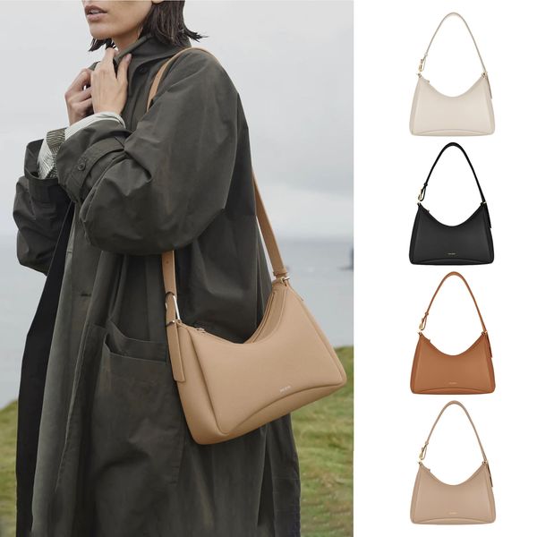 

polene numero dix half moon underarm clutch bag womens mens luxury designer saddle genuine leather suspender bag cross body toiletry totes e