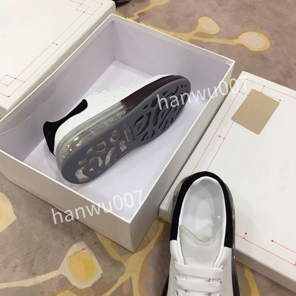 

new women mens designer shoes lace sneakers casual womens shoe sports breathable flexible soft comfortable real leather woman2023, Black
