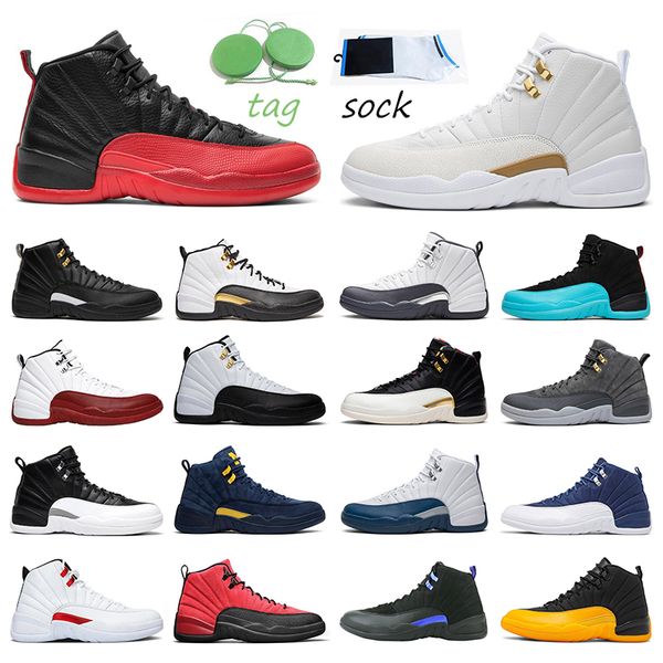 

jumpman 12 basketball shoes 12s men women low cool grey legend blue citrus concord white bred jubilee 25th anniversary mens sports hiking sh