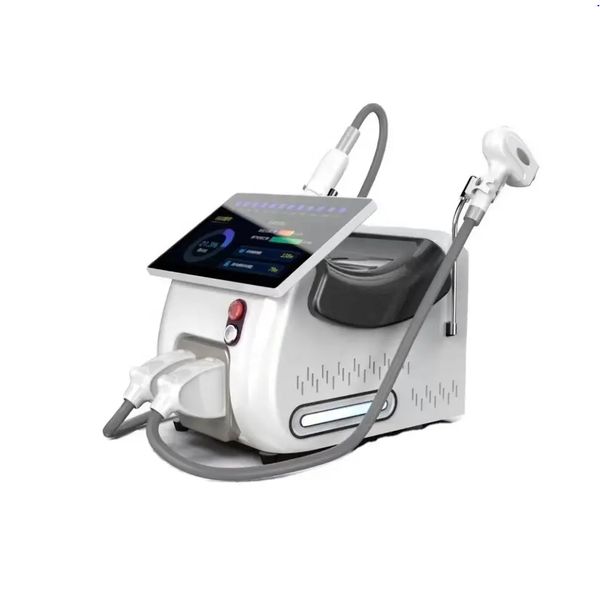 

diode laser hair removal picosecond laser 2 in 1 machine 755nm 808nm 1064nm pico q switch nd yag tattoo removal skin rejuvenation dark spot, Black