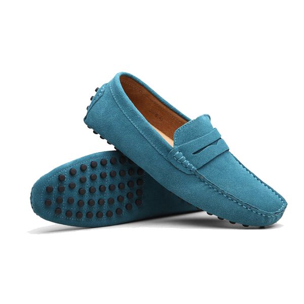 

men's shoes fashionable and classic casual fit pea shoes 03, Black