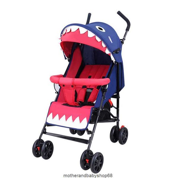 

hapair is super lightweight foldable can be used for children's shock absorption sitting and lying down bb simple baby stroller