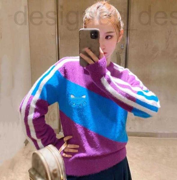 

women's sweaters designer 23ggss new fashion long sleeve knitwear women casual brand designer fo41, White;black