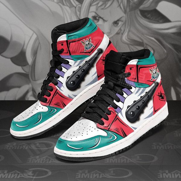 

fashion casual animes shoes mens womens yamato's kanabo anime sneaker italy classic high manga leather design custom casual running ath, Black