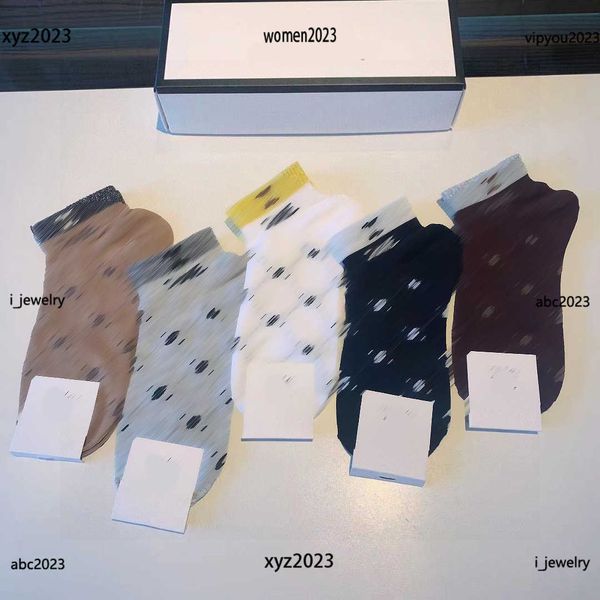 

fashion men sock grid shaped logo printing women socks breathable stockings luxurious pure cotton short socks with box, Black