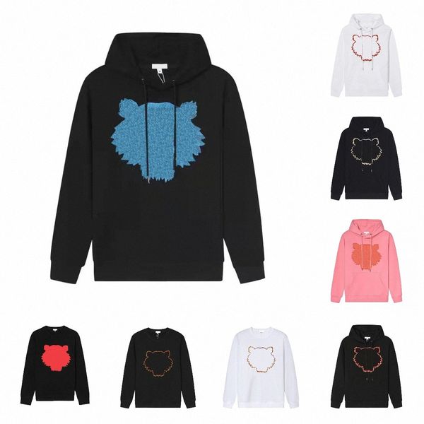 

designer hoodie luxury embroidery mens womens hooded hoodies sweater suit fashion streetwear pullover sweatshirts loose hoodies lovers n5ng, Black