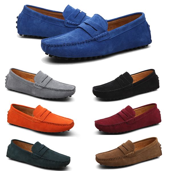 

men's shoes fashionable and classic casual fit pea shoes 018, Black