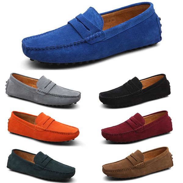 

men's shoes fashionable and classic casual fit pea shoes 019, Black