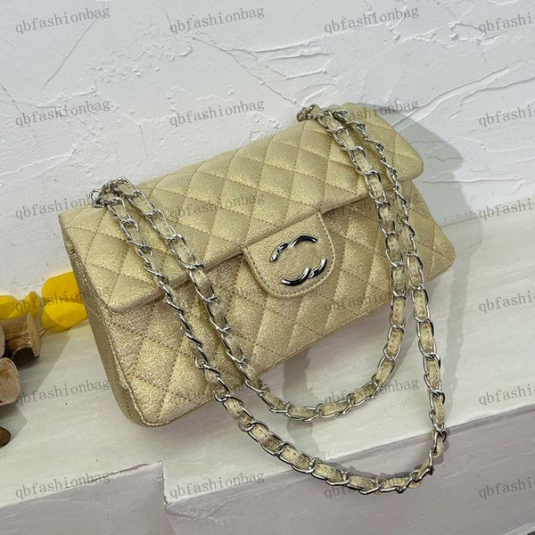 

designer womens crossbody bag shoulder bag quilted flip cover silver hardware buckle matelasse chain handbag shoulder bags makeup case card