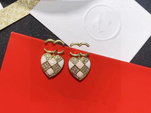

designer classic earrings ccity luxury stud brand women jewelry gold earring high-qualit woman ohrringe 74, Golden;silver