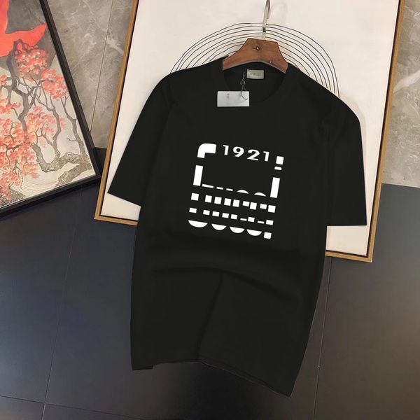 

2023 summer men's and women's fashion and leisure brand temperament joker soft cartoon letter printed t-shirt size xs-4xl#ljs35, White;black