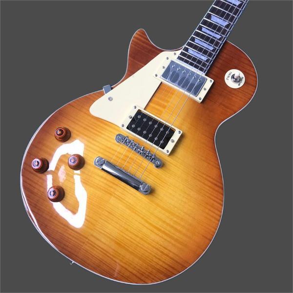 

single sided electric guitar, left hand guitar, mahogany fingers, electric guitar