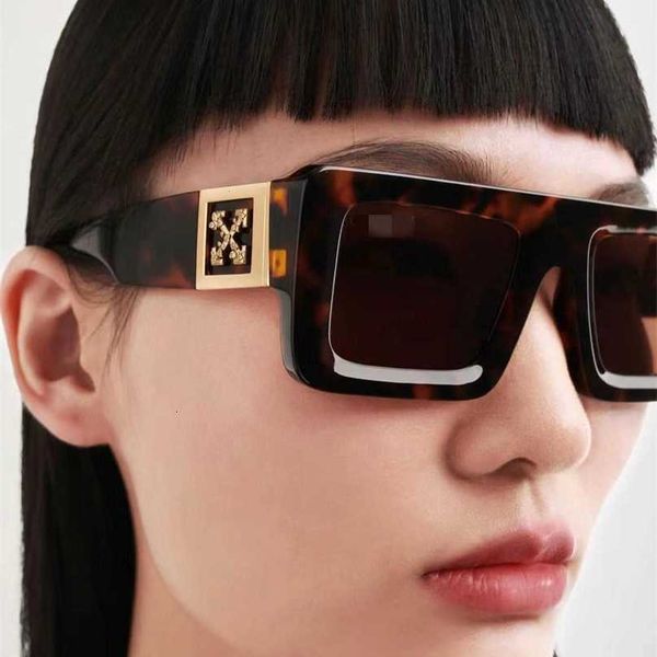 

off fashion w sunglasses new sunglasses ins network red same street p box men's and women's oeri049, White;black