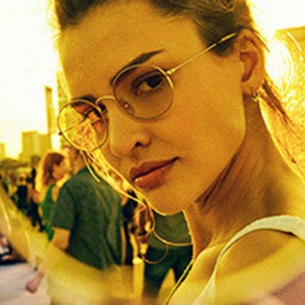 

sunglasses fsqce summer retro round brand designer men women vintage circle black red pink lens sun glasses uv400, White;black