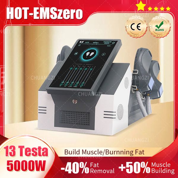 

dls emslim neo emszero machine electro 14 tesla 6000w ems stimulater slim muscle body sculpt fat remove