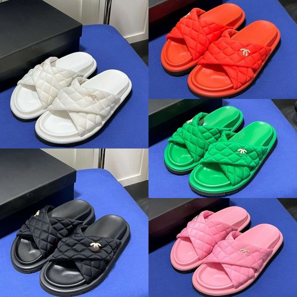 

designer sandals luxury sandals female designer casual slippers black and white red peep-toe summer upscale outdoor indoor slippers sandals