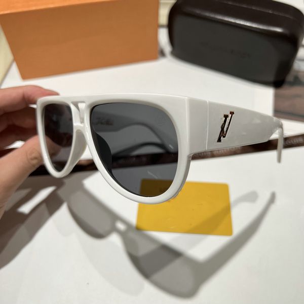 

2023 spring new designer sunglasses for men women luxury square sunglasses wear comfortable online celebrity fashion glasses, White;black