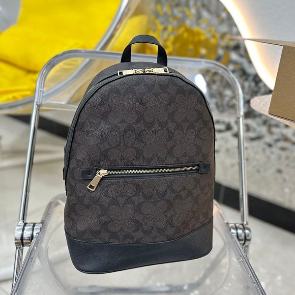 

travel designer handle bags totes bag large capacity coac backpack real leather shoulder wallet handbags with composite schoolbag multicolou