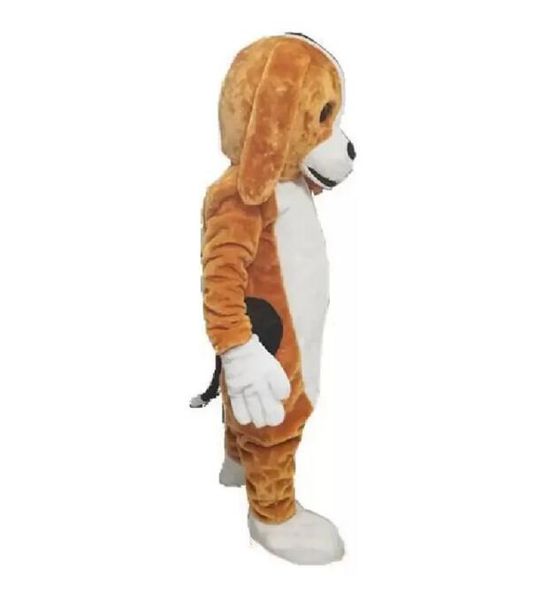 

dog mascot costume cartoon anime theme character size christmas carnival birthday party fancy outfit, Red;yellow