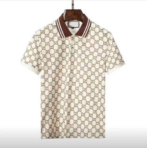 

2030 new mens stylist polo shirts luxury italy men clothes short sleeve fashion casual men's summer t shirt many colors are available s, White;black