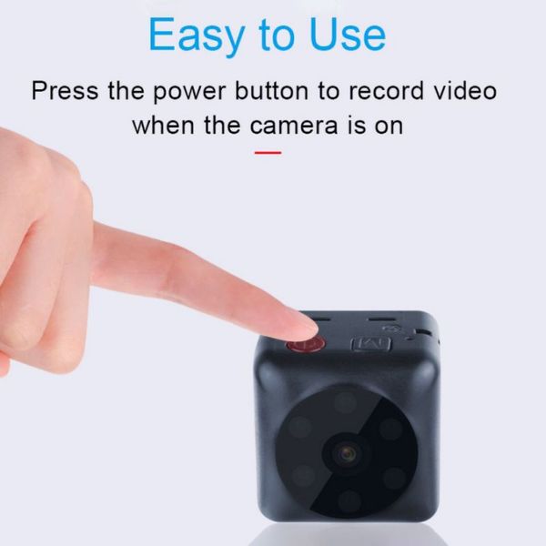 

1080p hd mini camera camcorder car dv recorder night vision video camera support tf card