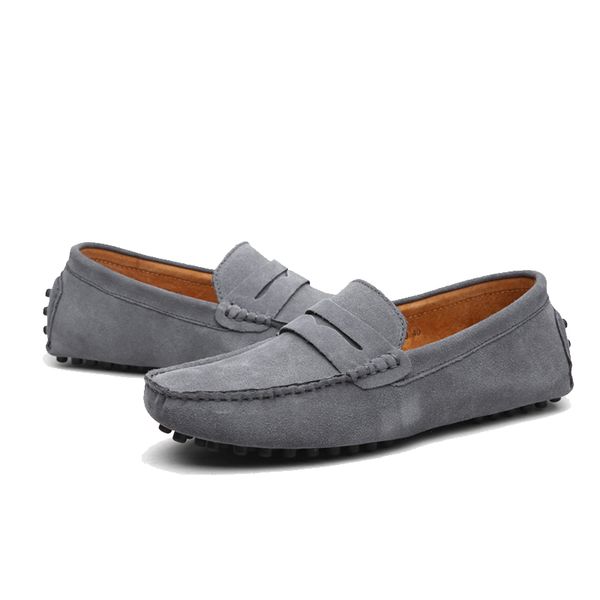 

men's shoes fashionable and classic casual fit pea shoes 05, Black
