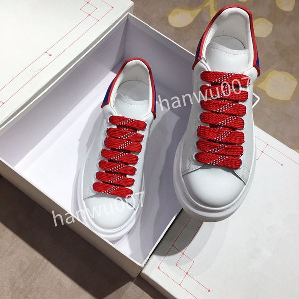 

2023man womans designer shoes lace sneakers casual women shoes sports breathable flexible soft comfortable real leather woman, Black