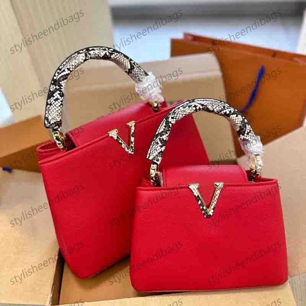 

stylisheendibags totes 23ss women handbag designer shoulder bags capucines bb luxurys designers serpentine tote handbags crossbody wallet cl