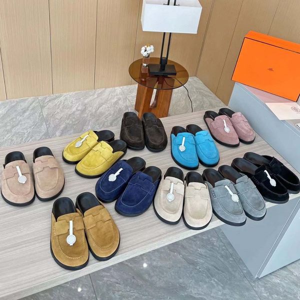 

2023 sandals designer woman slippers men slipper gear bottoms flip flops women luxury fashion causal flop size 35-42 q1, Black