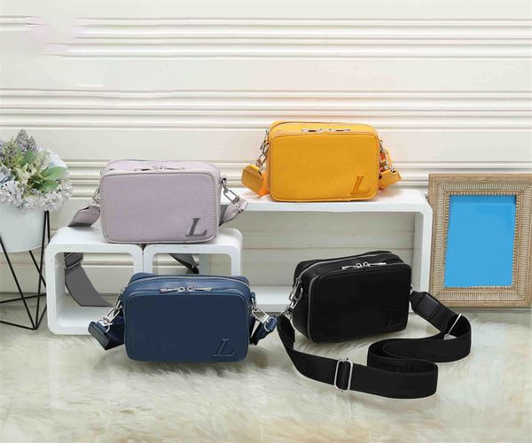 

2023 5a designers shoulder bags four colors men crossbody luxury messenger bags purse waist bags crossbody flap bags 20cm
