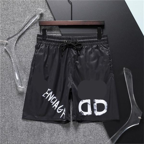

2023summer fashion mens designers shorts quick drying swimwear printing board beach pants men swim short, White;black