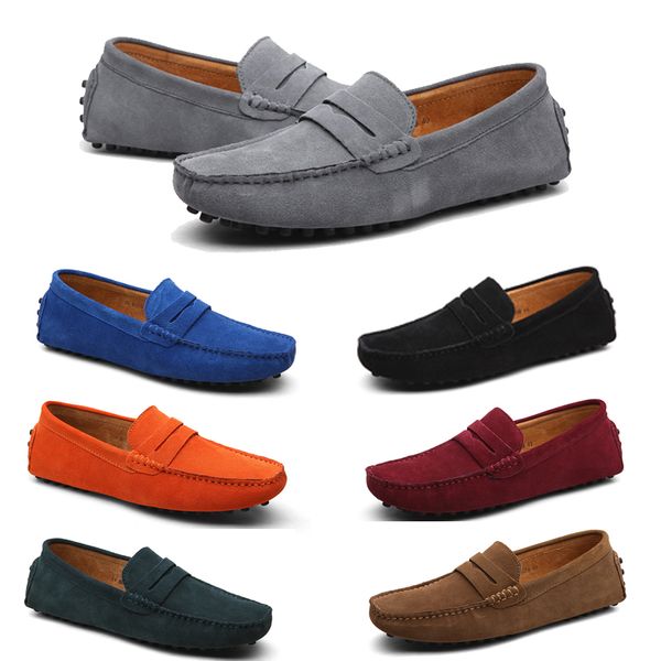 

men's shoes fashionable and classic casual fit pea shoes 026, Black