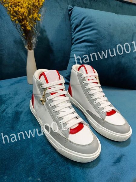 

2023 fashion designer sneaker shoes men women lace-up leather casual flats outdoor comfortable skateboard sports shoes, Black