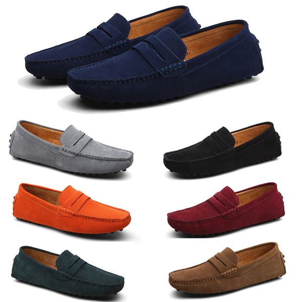 

men's shoes fashionable and classic casual fit pea shoes 010, Black