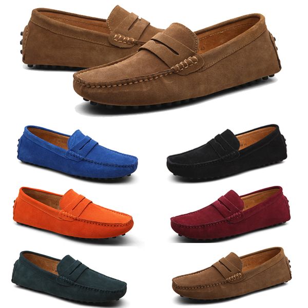 

men's shoes fashionable and classic casual fit pea shoes 024, Black