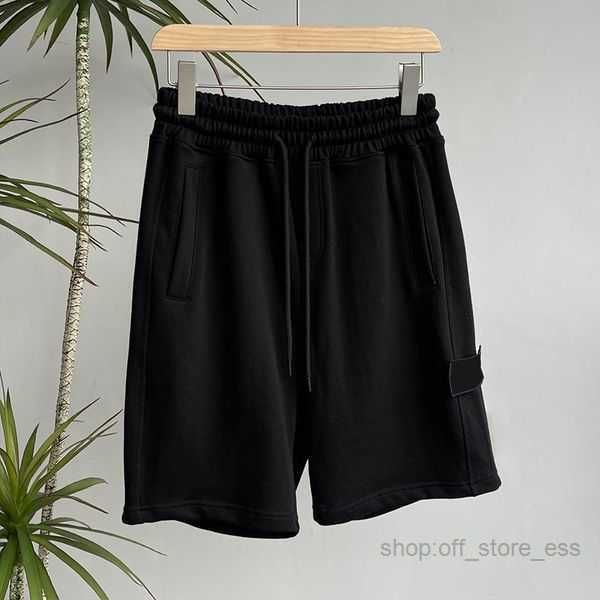 

mens designer shorts pockets work five-piece pants stones island womens summer sweatpants multi-function thigh short casual loose high stree, White;black