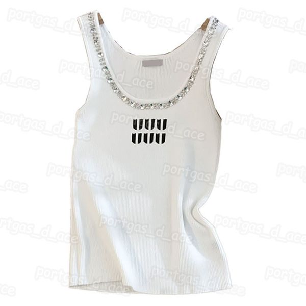 

letter women t shirts knitted tank white sleeveless design tanks, Black