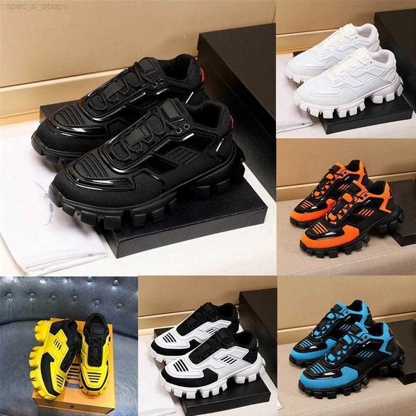 

casual shoes luxurys designer brand 19fw symphony black white sneakers capsule series lates p cloudbust thunder trainers rubber low platform