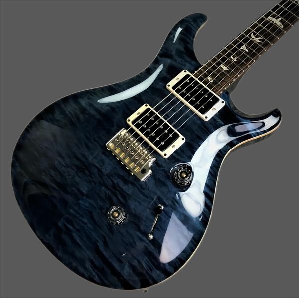 

paul reed smit custom 24 whale blue electric guitar258