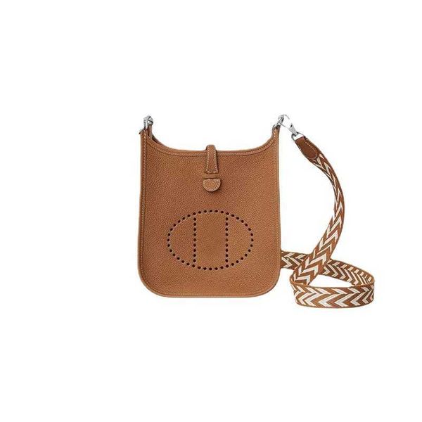 

designer hemrres bag evelynn genuine new leather evelyns mini crossbody bag layer togo calf leather lychee pattern bucket women's 1 56c