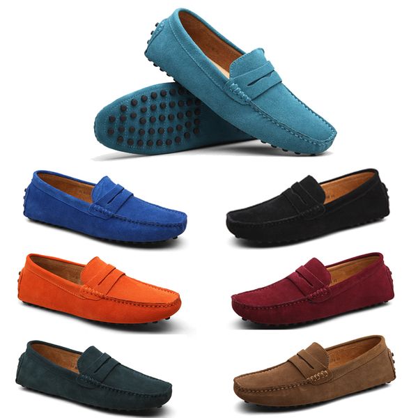 

men's shoes fashionable and classic casual fit pea shoes 023, Black
