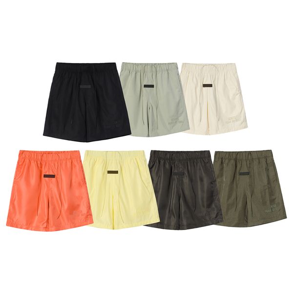 

2023 mens shorts designers shorts tech classic spring and summer 9 color shorts quick drying loose fashion casual shorts n print, Black