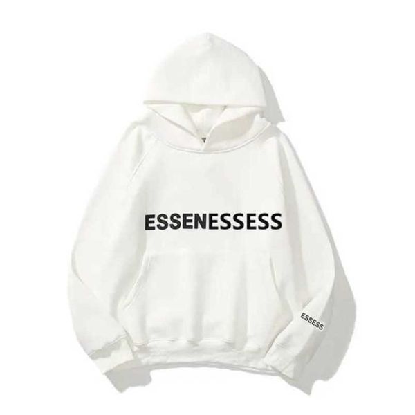 

ess hoodie men women designers pull-over essen hoodies winter warm man clothing pullover clothes hoodys sweatshirts version 2szmj, Black