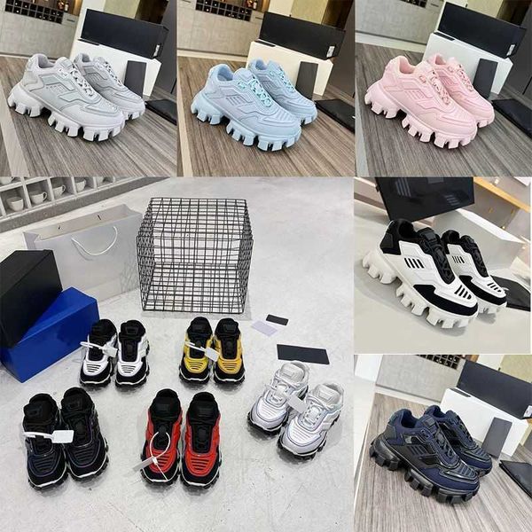 

casual shoes designer sneakers 19fw symphony black white capsule series lates p cloudbust thunder trainers rubber low platform 36-45