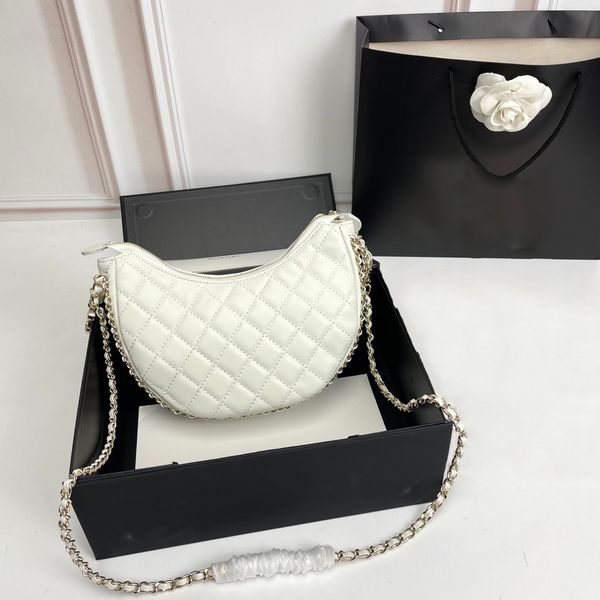 

designer bag half-moon bag full-grain textured/smooth calf leather tote designer zip closure crossbody women hobo handbags shoulder bags pur