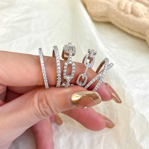 

foxi real s925 silver fine wedding jewelry x- cross design cz rings anniversary 925 sterling silver eternity ring for girl