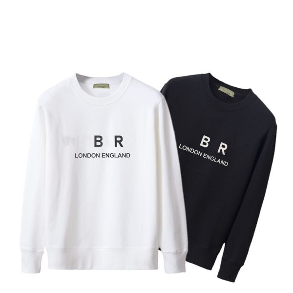 

2023 designer hoodie men's and women's pullovers round neck letter printed sweatshirt street fashion black white hoodie s-xxl 712